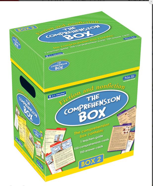 The Comprehension Box - Box 2