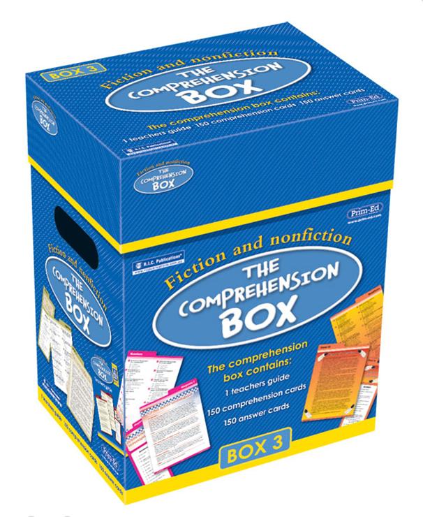 The Comprehension Box - Box 3