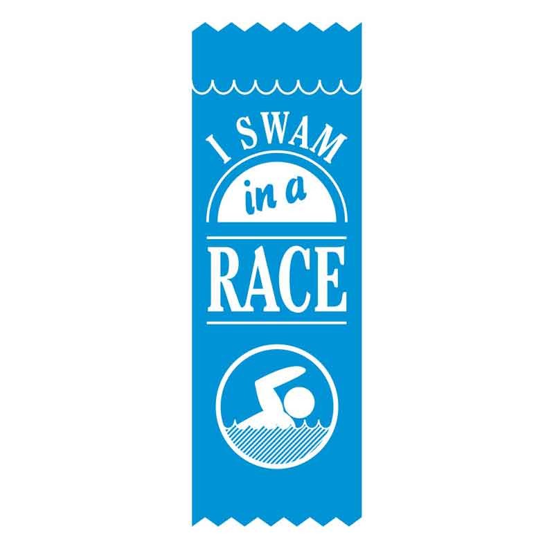 SMS #SR5 I Swam in a Race Vinyl Ribbons Pack 100