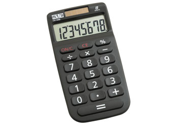 Calculator Hand Held CEC8188 Dual Power ##