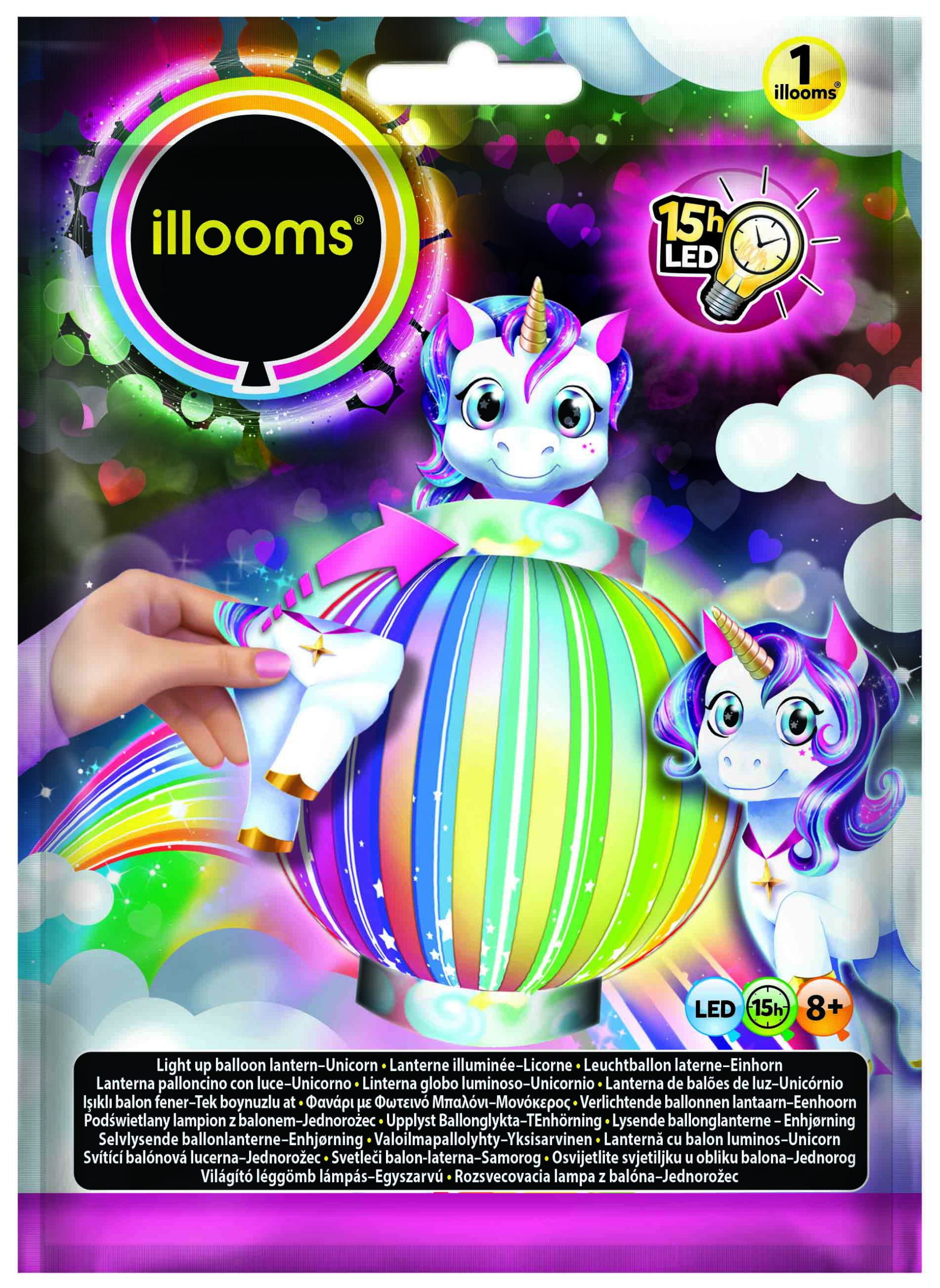 Balloons LED Illoom MYO Unicorn Lantern (FS)