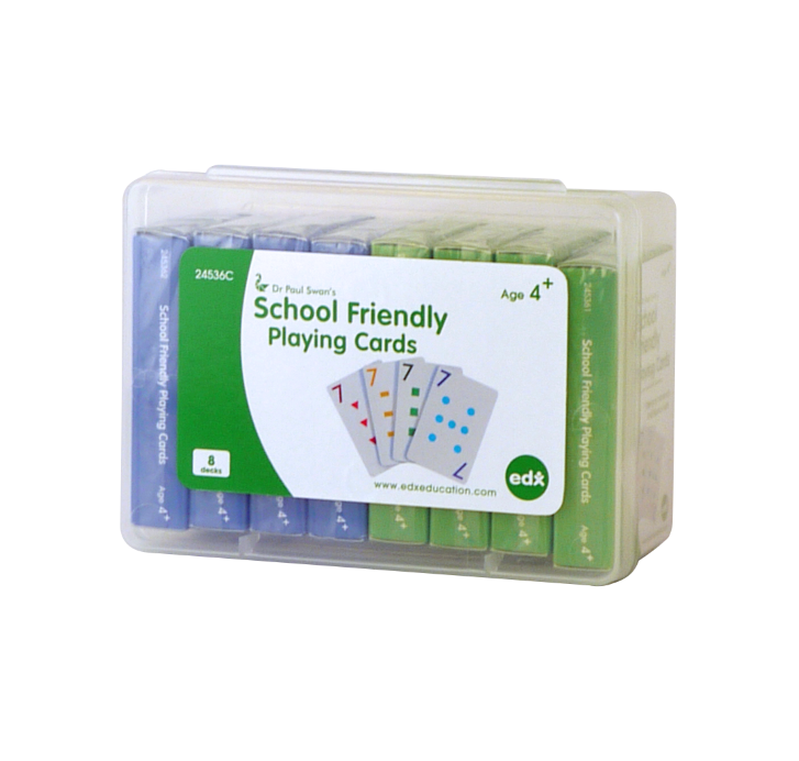 School Friendly Cards (8 pack in plastic box)