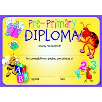 Pre-Primary Diploma Certificates Pack 35