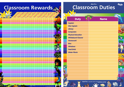 Classroom Rewards Chart (doube sided)
