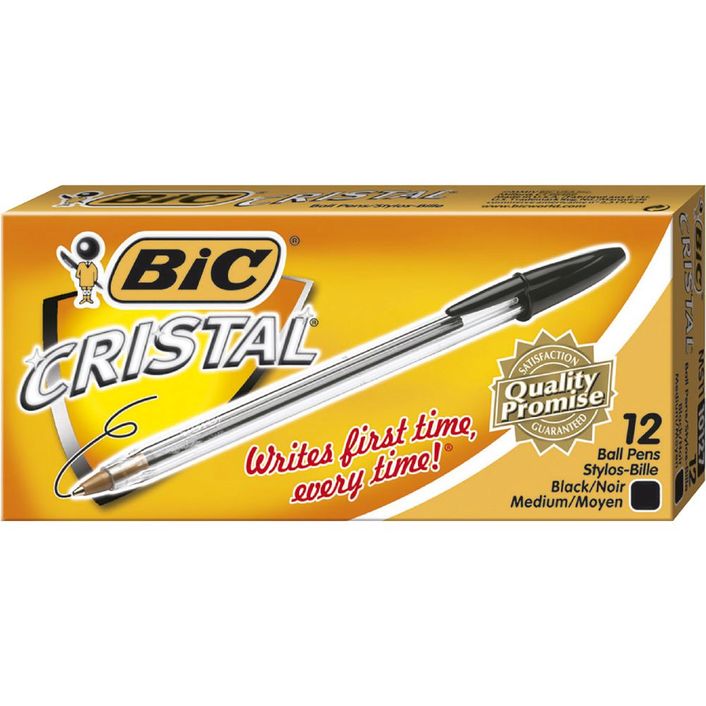 Pen BIC Cristal Medium Black