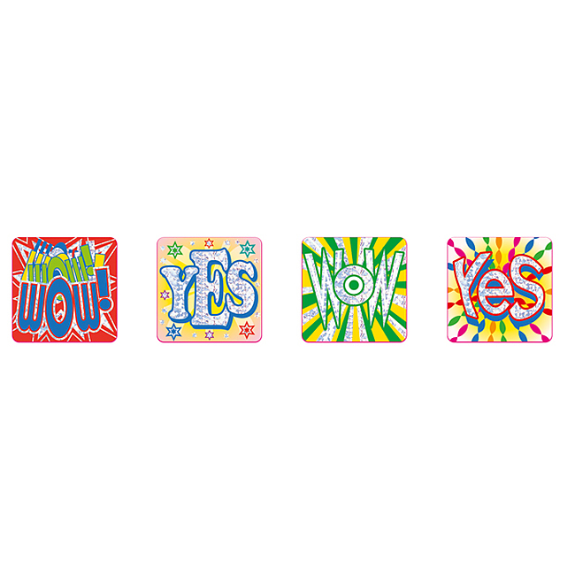 Wow Foil Stickers Pack 72