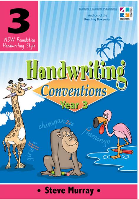 Handwriting Conventions for NSW Year 3