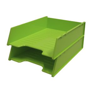Document Tray Multi Fit A4 Italplast Lime (FS)