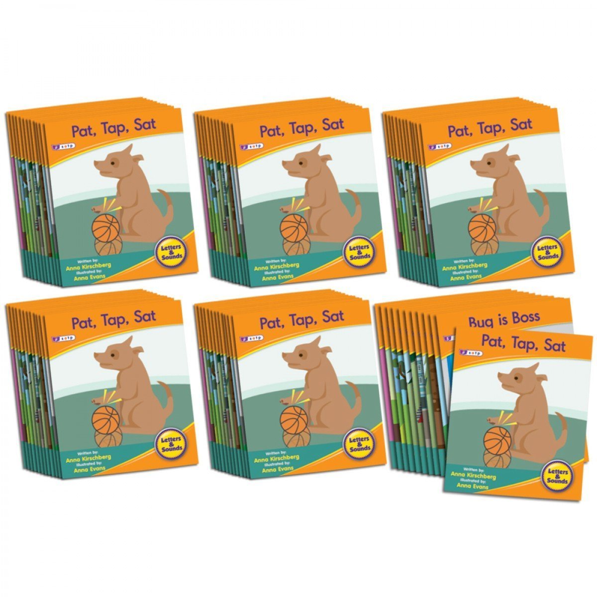 Decodable Readers Phase 2 - Letter Sound Fiction (6-Pack)