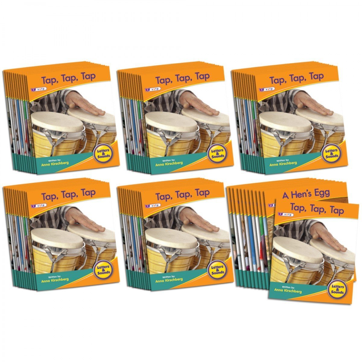 Decodable Readers Phase 2 - Letter Sound Non-Fiction (6-Pack)