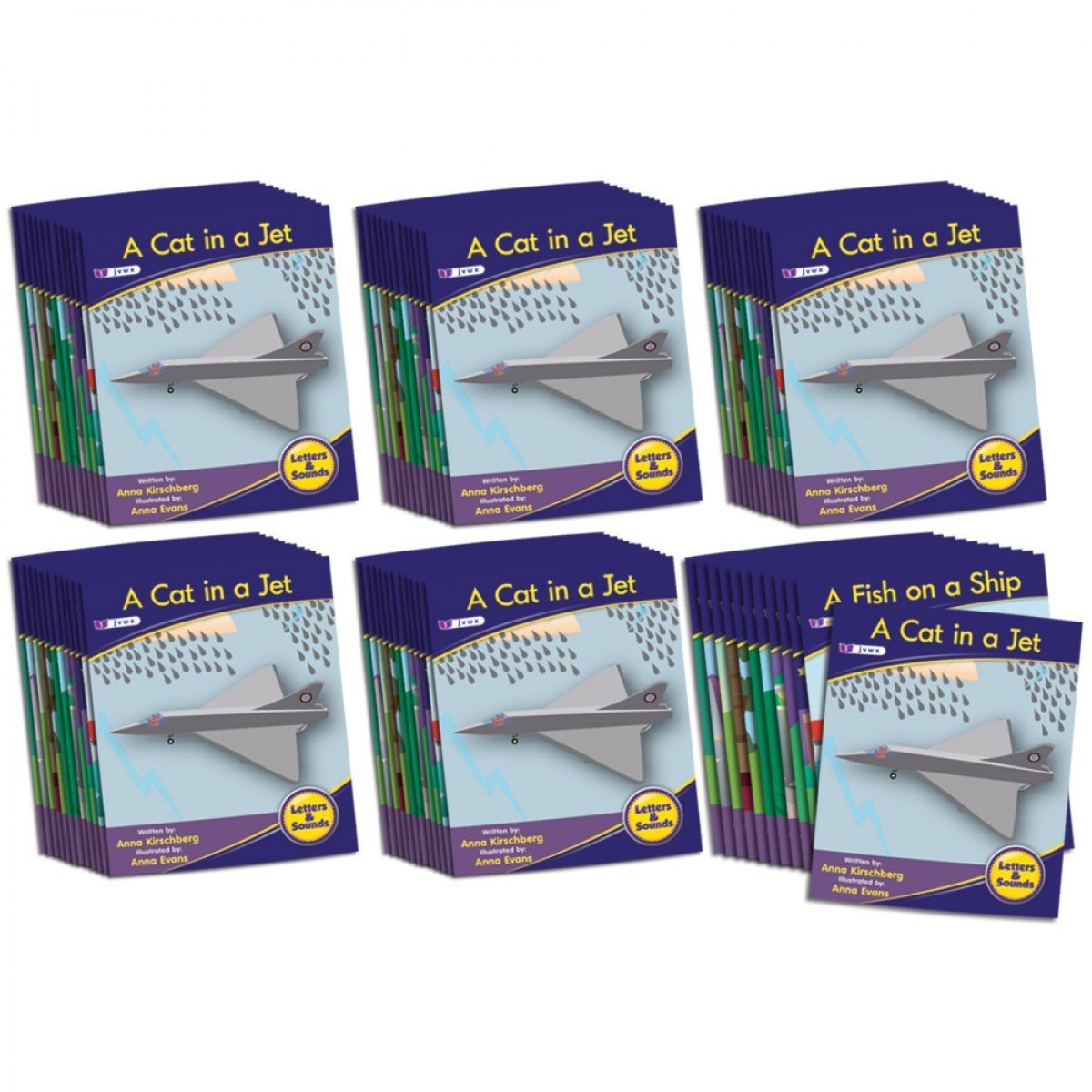 Decodable Readers Phase 3 - Phonics Fiction (6-Pack)