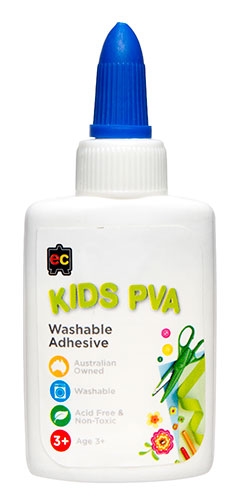 EC Kids Washable PVA Glue 50ml (FS)