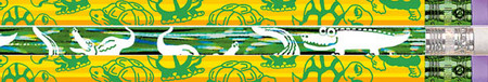 Crocs & Turtles Merit Pencils Pack 10