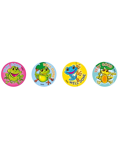Frogs Merit Stickers Pack 96