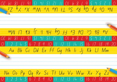 Alphabet and Numbers NSW Foundation Font Name Plates CARD Pack 35