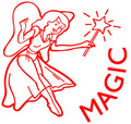 Magic Fairy Merit Stamp