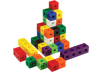 Linking Cubes 2cm – 500 pieces in Container