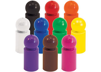 Pawns – Ball – 10 piece Mixed Colours