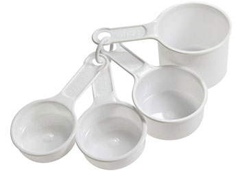 Measuring Cups White – 4 piece