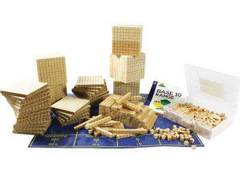 MAB Base 10 Genie 1 Wooden – 635 pieces