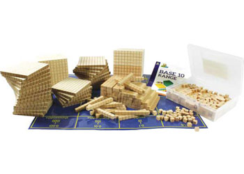 MAB Base 10 Genie 2 Wood – 632 Pieces in Container