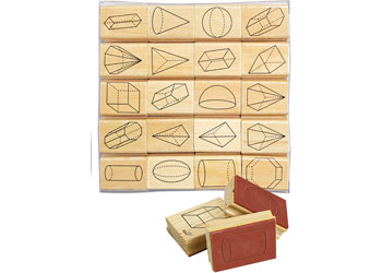 Stamp 3D Geometry Shapes
