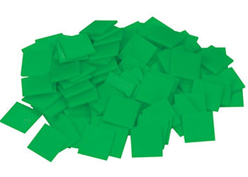 Base Ten MAB Decimal Unit Chips Green – 100 pieces