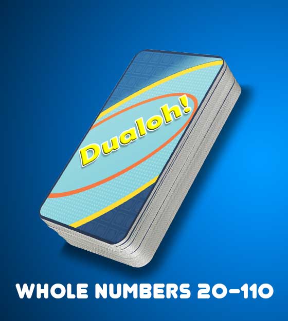 Dualoh! Whole Numbers 20-110 Card Pack