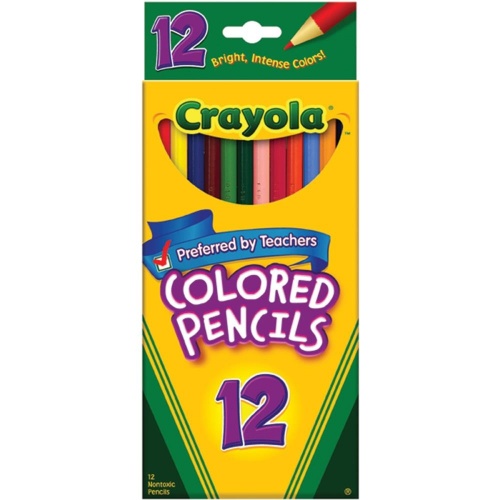 Pencil Coloured Crayola 12 (FS)