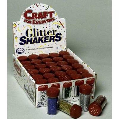 GlItter Shakers Alpen Assorted 5 Colours Box 30