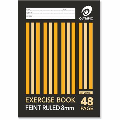 Exercise Book Olympic A4 48 Page 8mm (FS)