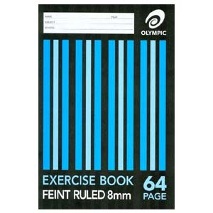 Exercise Book Olympic A4 64 Page 8mm