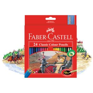 Pencil Coloured Faber Classic 24