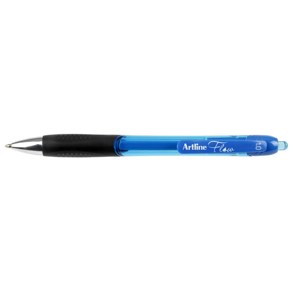 Artline Flow Retractable Pen Blue (FS)