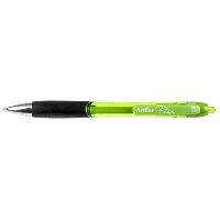 Artline Flow Retractable Pen Lime Green (FS)