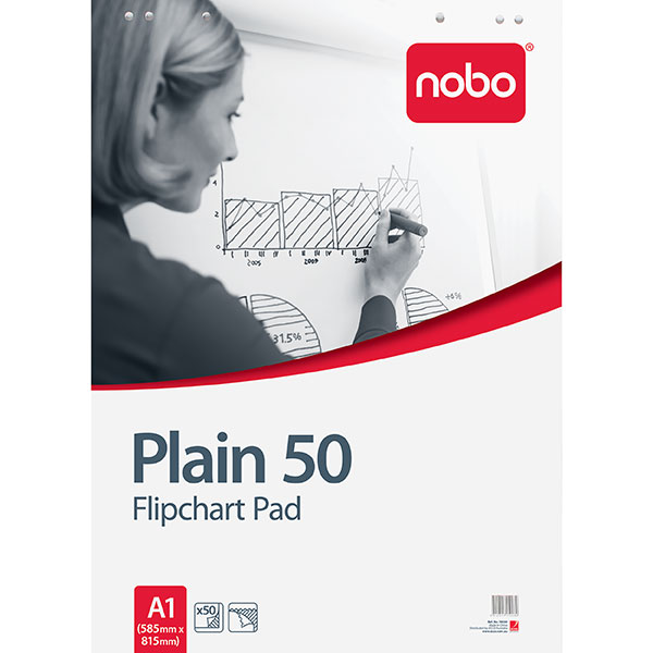Flipchart Economy Nobo 585x815mm Pkt50 (FS)