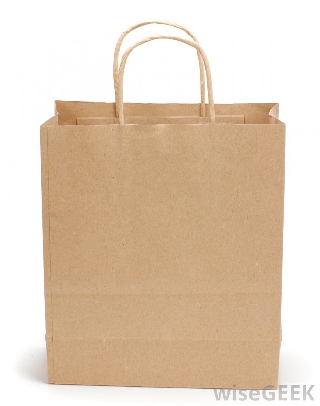Paper Carry Bag 480x450 Brown Kraft with Handle
