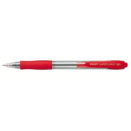 Pen Pilot BPGP-10R Retractable Medium Red (FS)