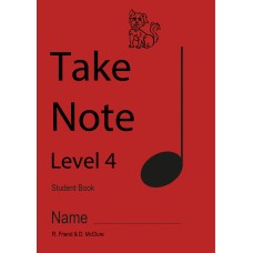 Take Note Music Writing Student Workbook 4