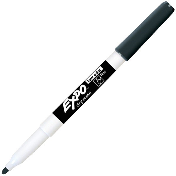 Marker Whiteboard Expo Thin Black (FS)