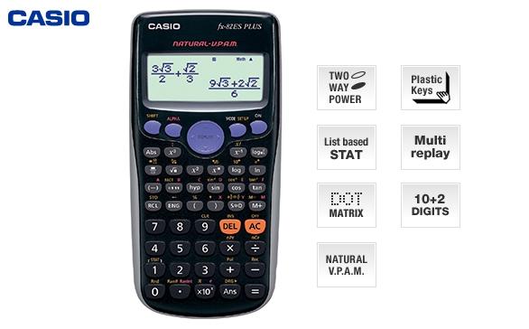 Calculator Scientific Casio FX82ES PLUS