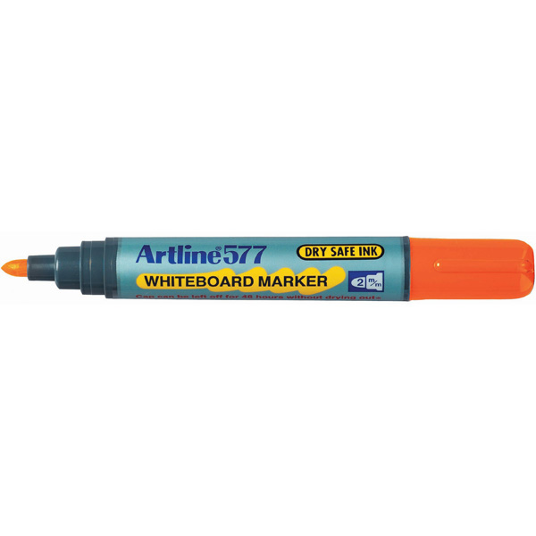 Marker Whiteboard Artline 577 Bullet Orange