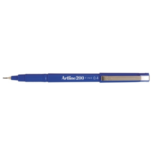 Pen Artline 200 Fineliner 0.4mm Blue (FS)