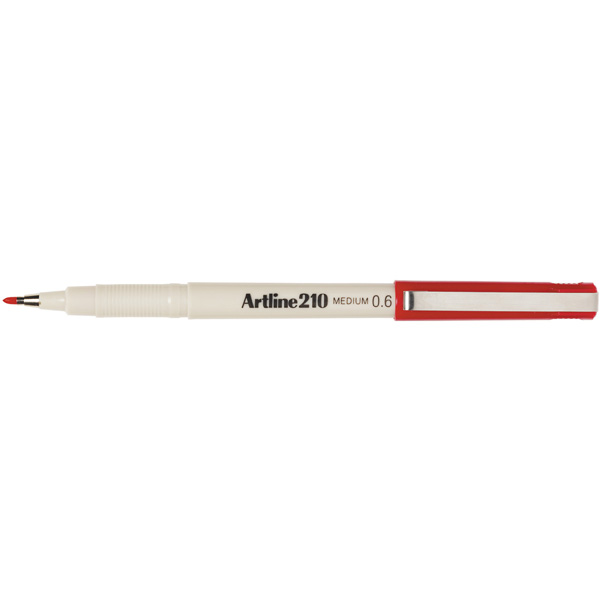 Pen Artline 210 Fineliner 0.6mm Red (FS)