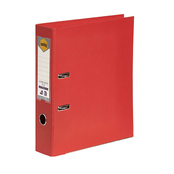 Lever Arch File A4 PE Red