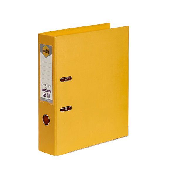 Lever Arch File A4 PE Yellow