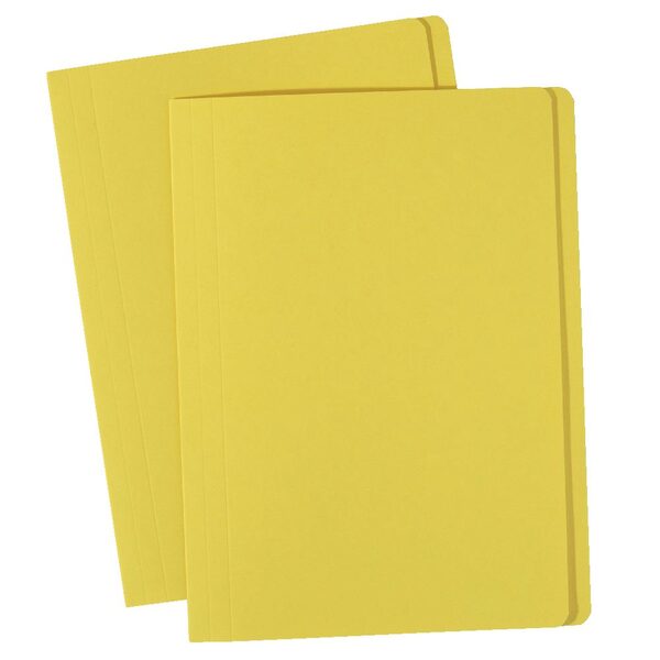 Manilla Folder A4 Avery Yellow Bx100 (FS)