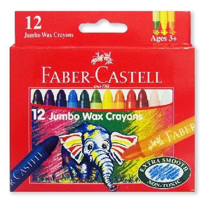 Crayons Faber Jumbo 12