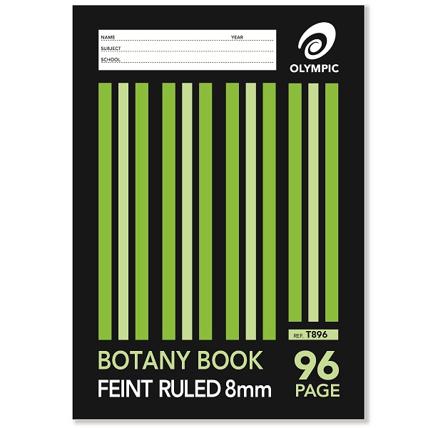 Botany Book Olympic A4 96 Page 8mm