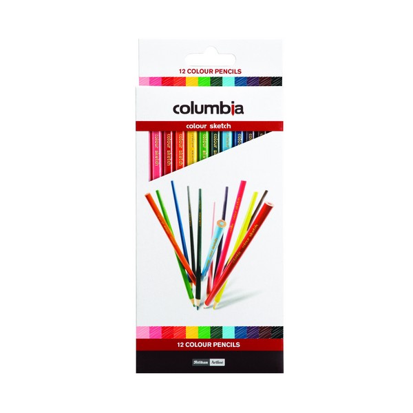 Pencil Coloured Columbia 12